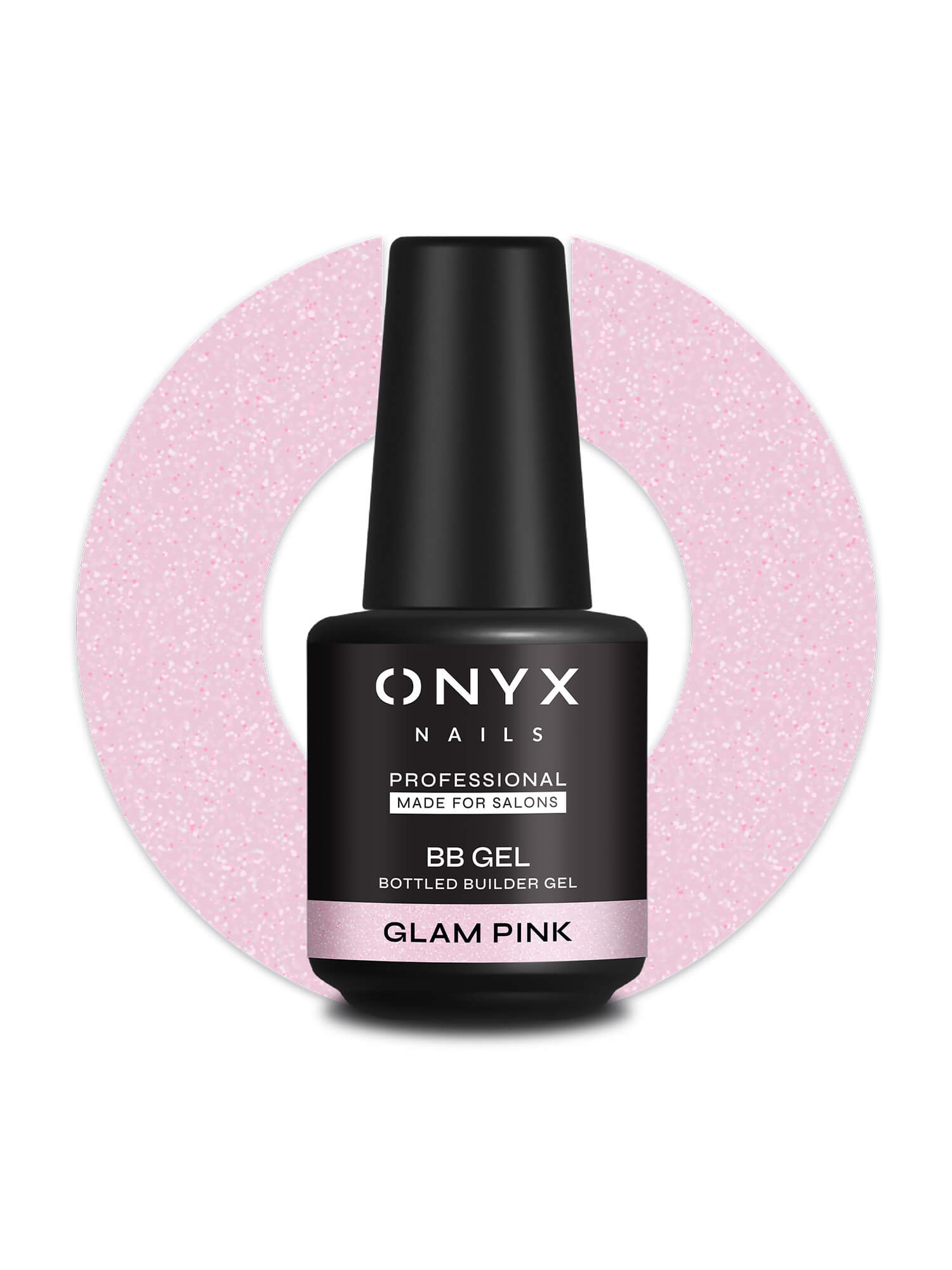 Gel χτισίματος σε μπουκάλι BB13 - Glam Pink 15ml