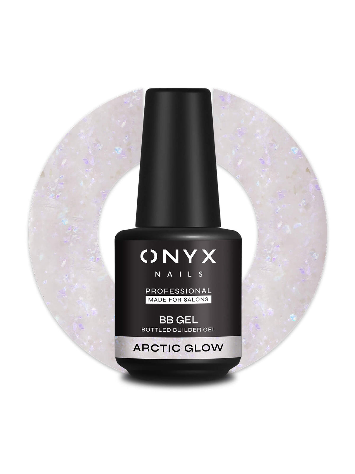 Конструирующий гель во флаконе BB16 - Arctic Glow 15мл