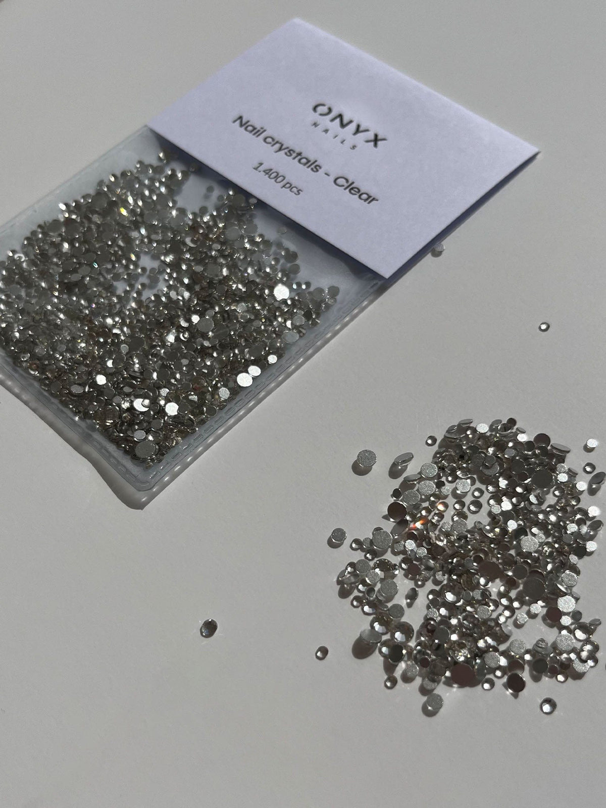 Onyx Nails Декор для ногтей - Nail Crystals Clear