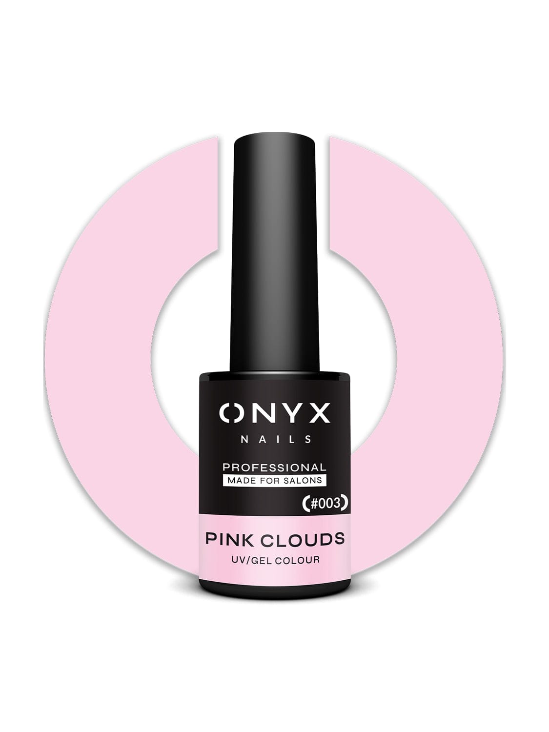 Onyx Nails Ημιμόνιμο βερνίκι 003 Pink Clouds 7 ml