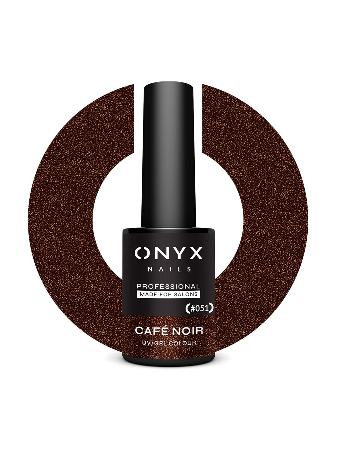 Onyx Nails Гель-лак 051 Café Noir 7 мл