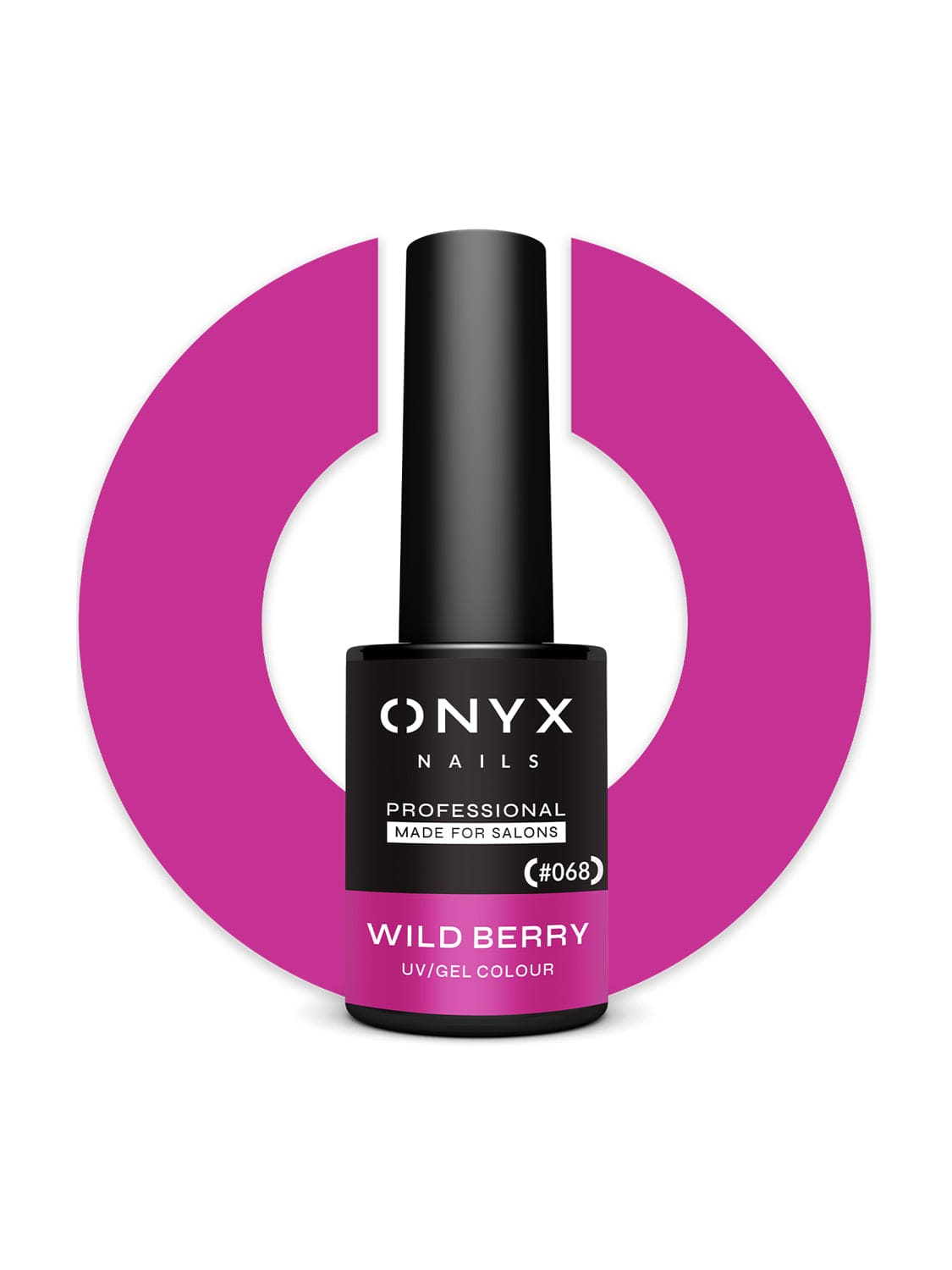 Onyx Nails Гель-лак 068 Wild Berry 7 мл