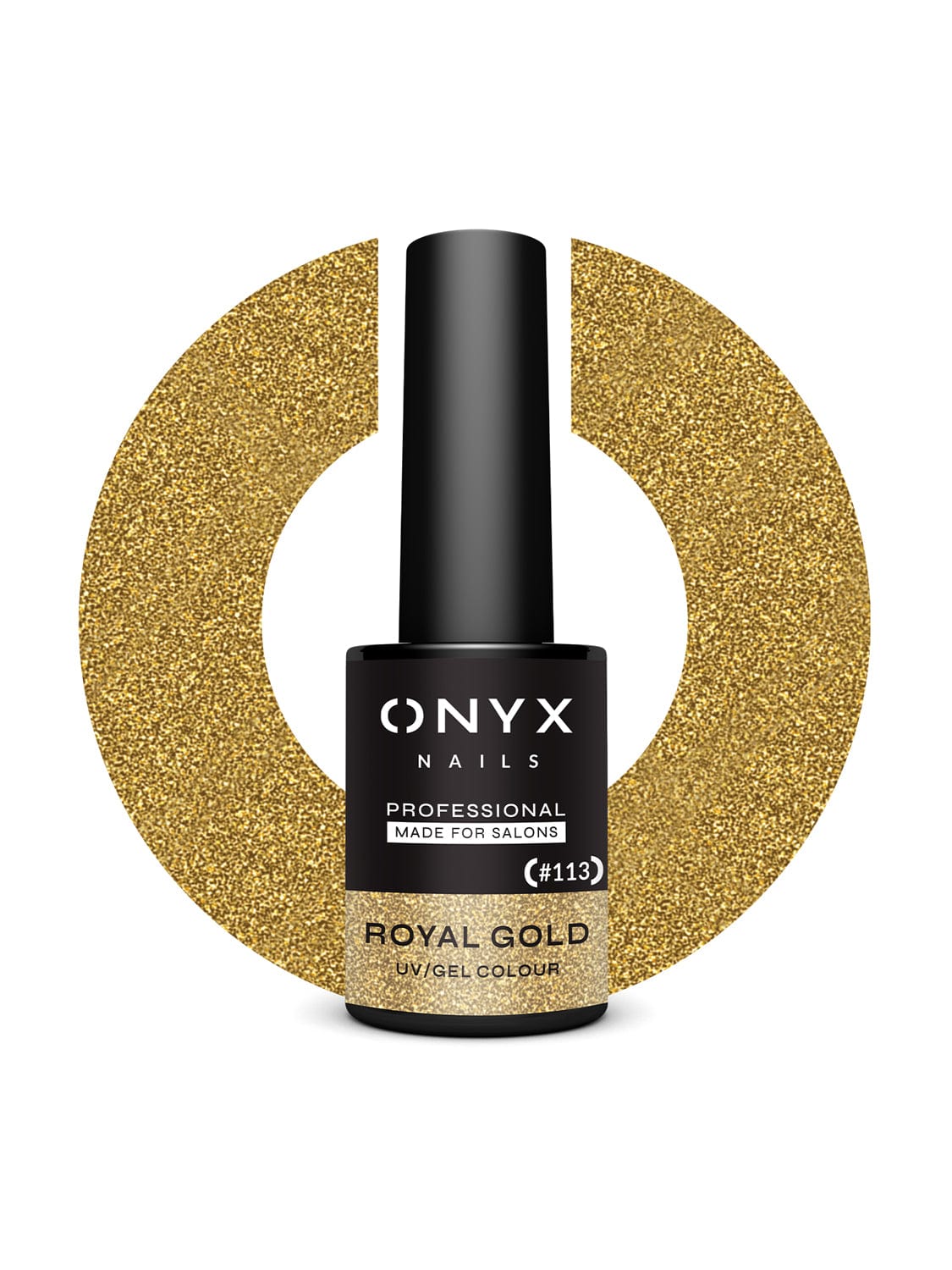 Onyx Nails Гель-лак 113 Royal Gold 7 мл