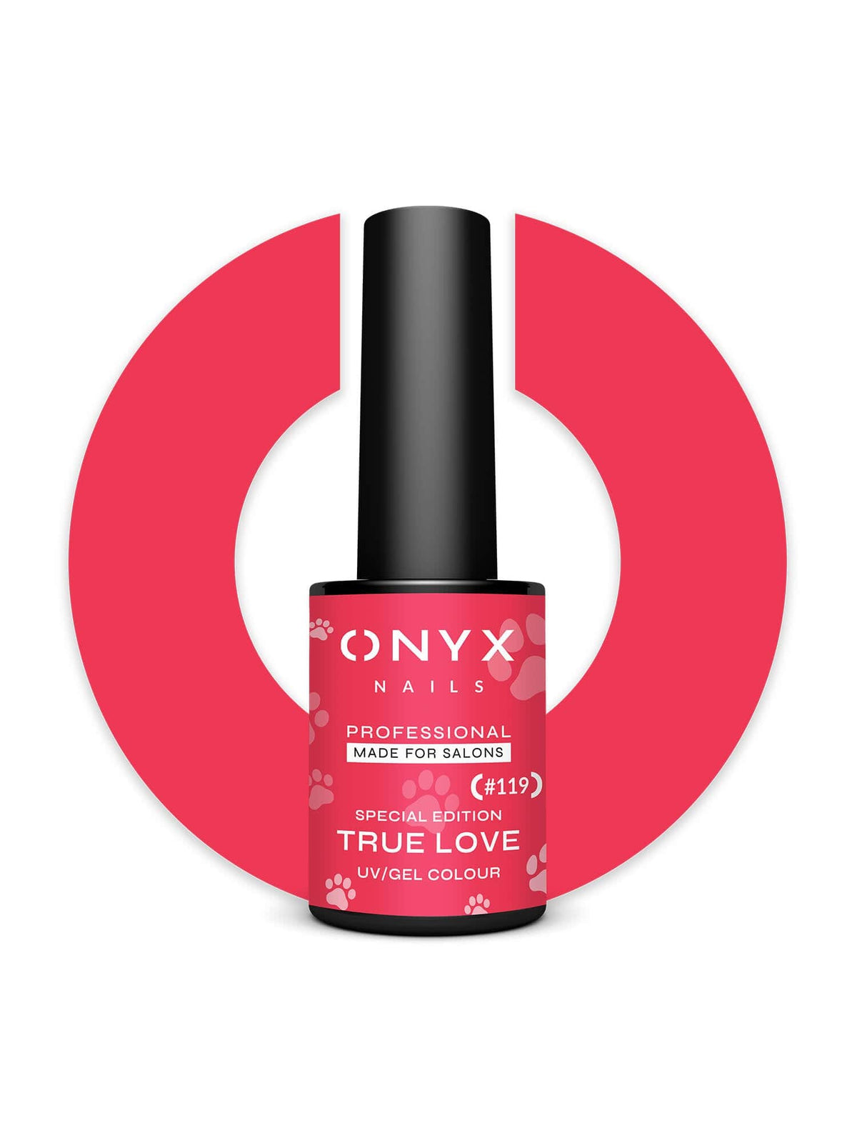 Onyx Nails Gel Polish 119 True Love 7ml