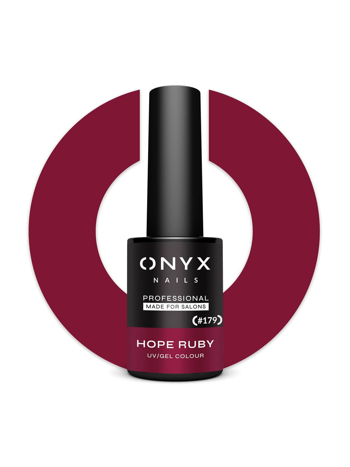 Onyx Nails Gel Polish 179 Hope Ruby 7ml