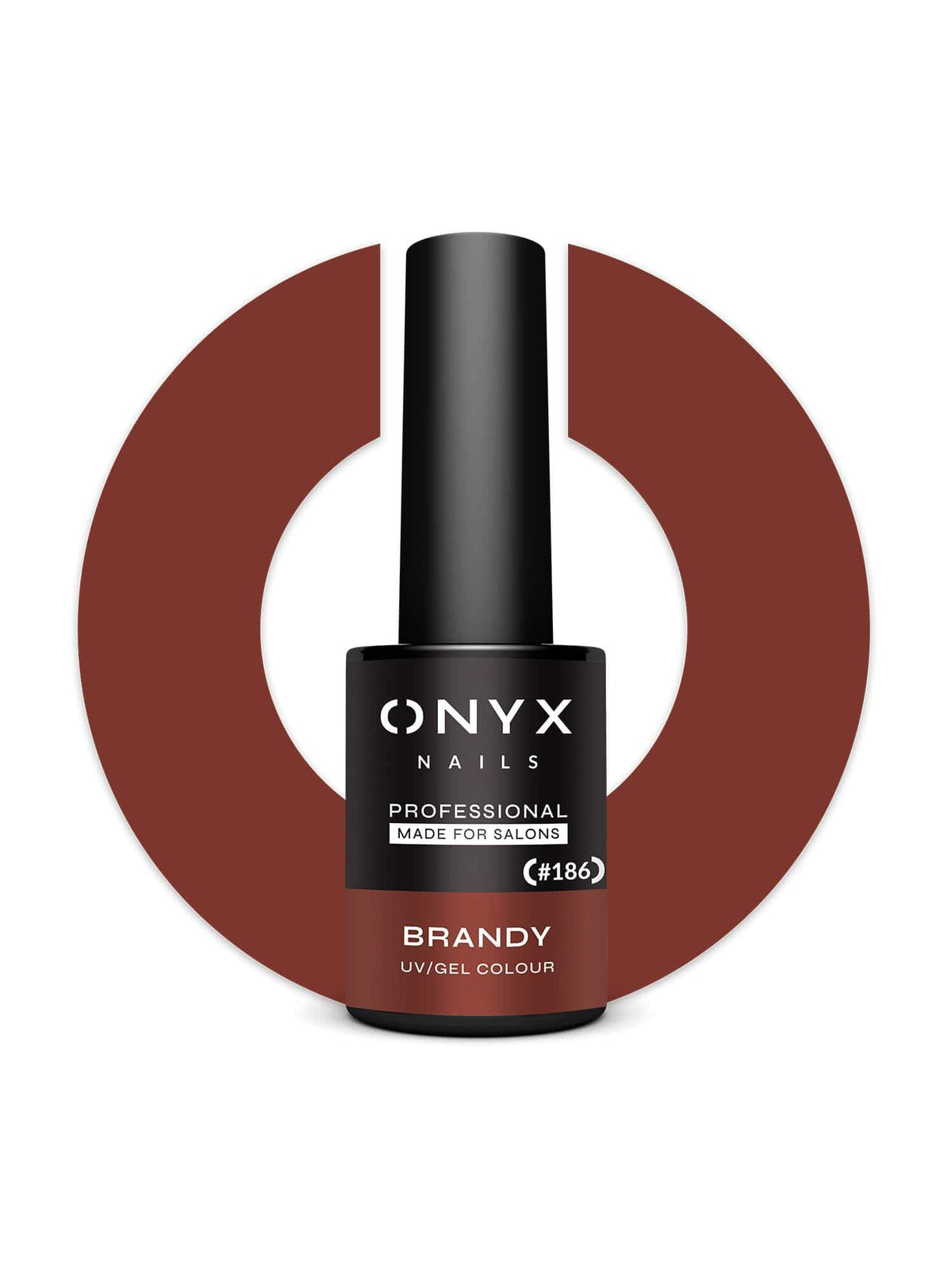 Onyx Nails Гель-лак 186 Brandy 7 мл