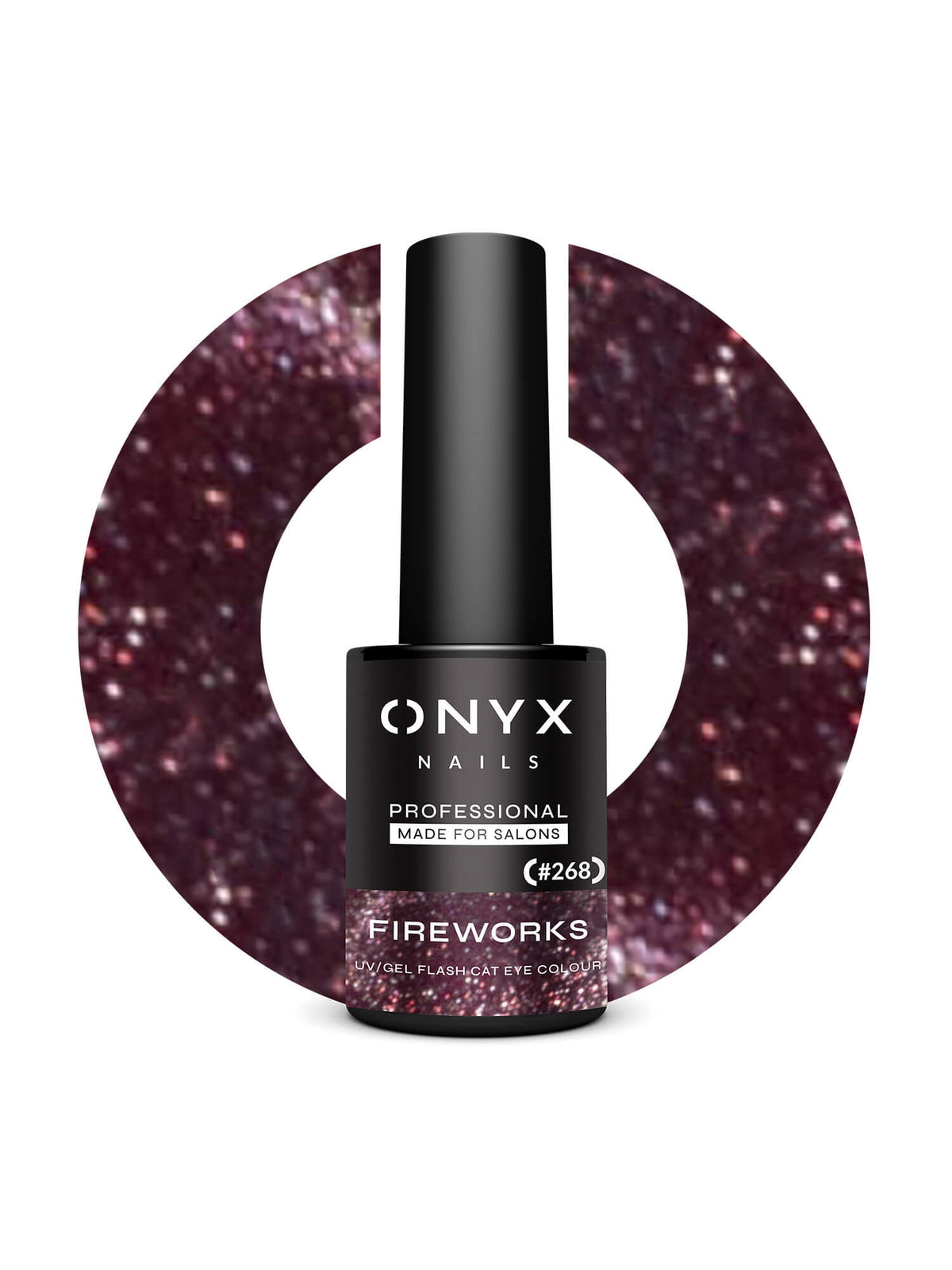 Gel Polish 268 - Fireworks 7ml
