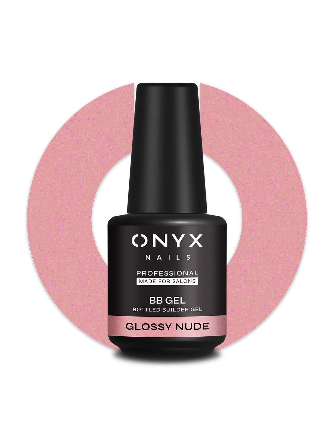 Gel χτισίματος σε μπουκάλι BB14 - Gloss Nude 15ml