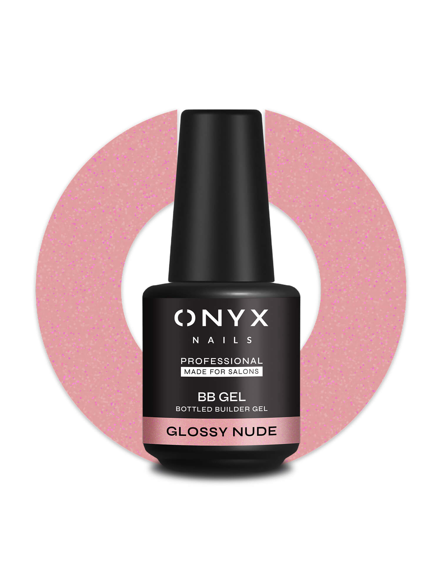 Gel χτισίματος σε μπουκάλι BB14 - Gloss Nude 15ml