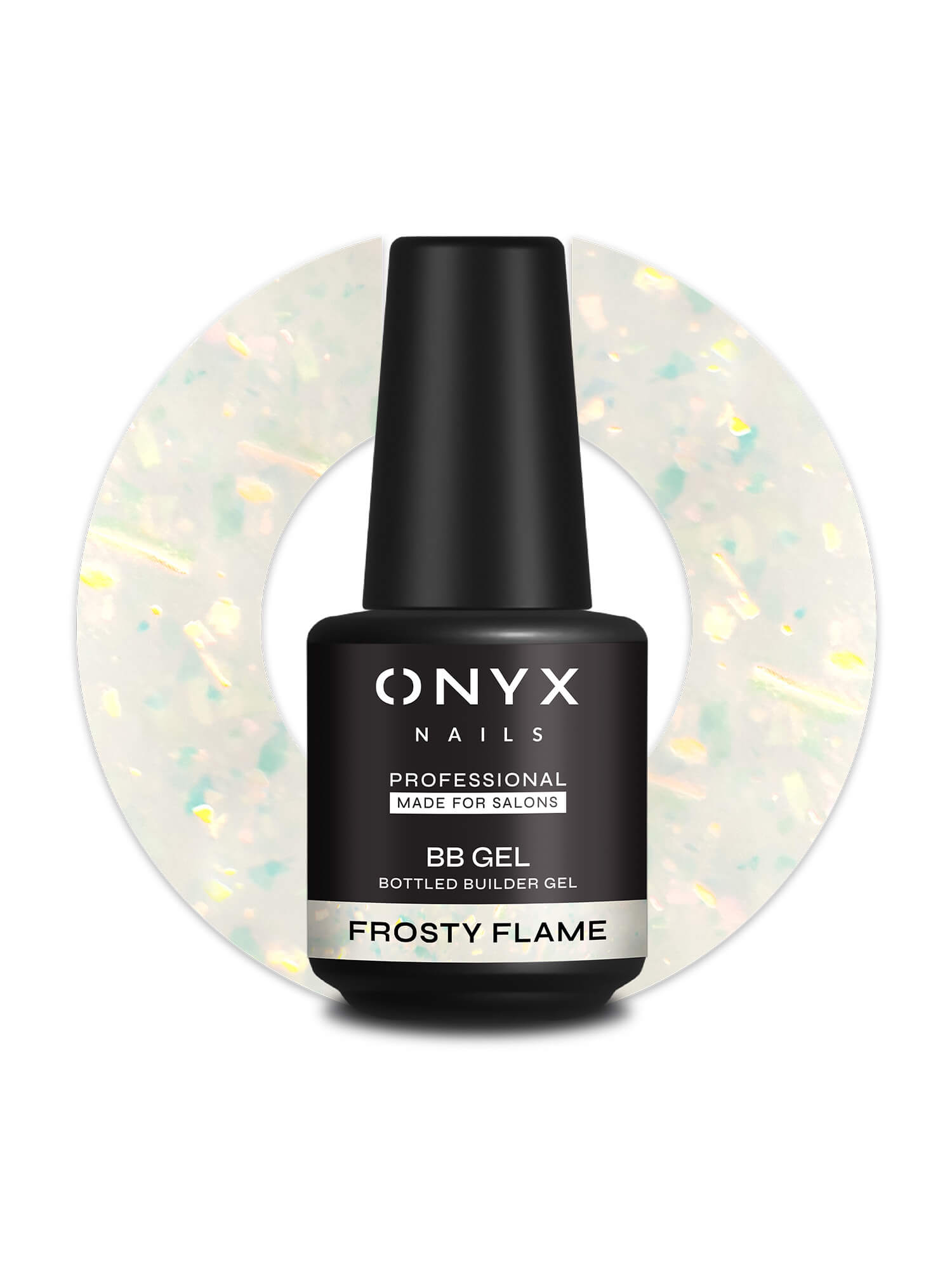 Gel χτισίματος σε μπουκάλι BB15 - Frosty Flame 15ml