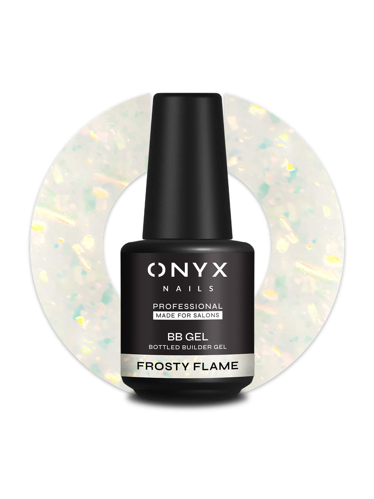 Gel χτισίματος σε μπουκάλι BB15 - Frosty Flame 15ml