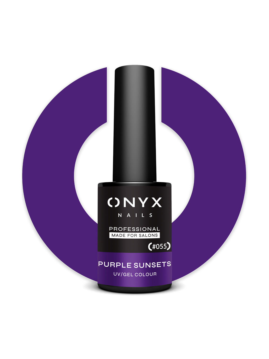 Onyx Nails Gel Polish 055 Purple Sunsets 7ml