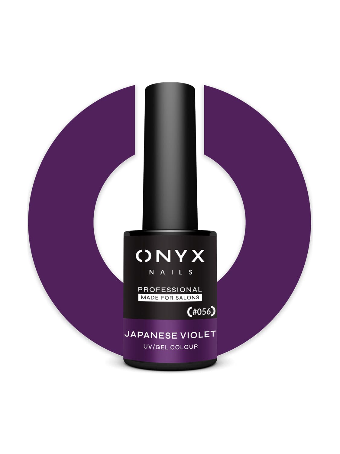 Onyx Nails Gel Polish 056 Japanese Violet 7ml