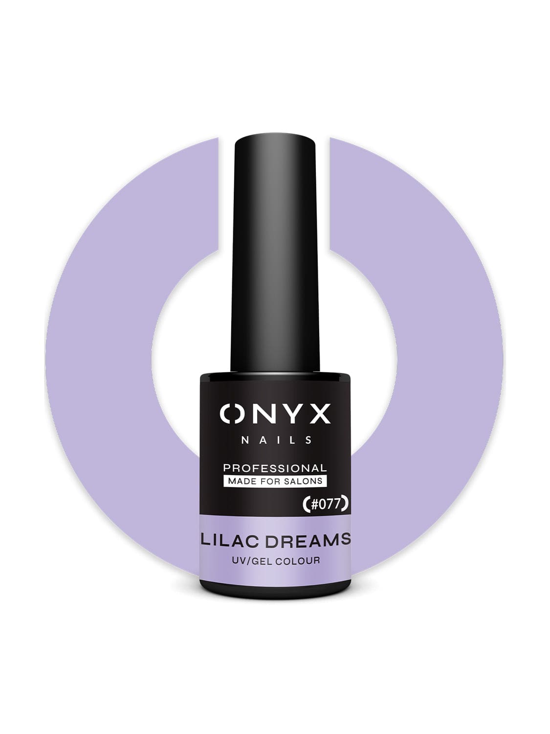 Onyx Nails Гель-лак 077 Lilac Dreams 7 мл