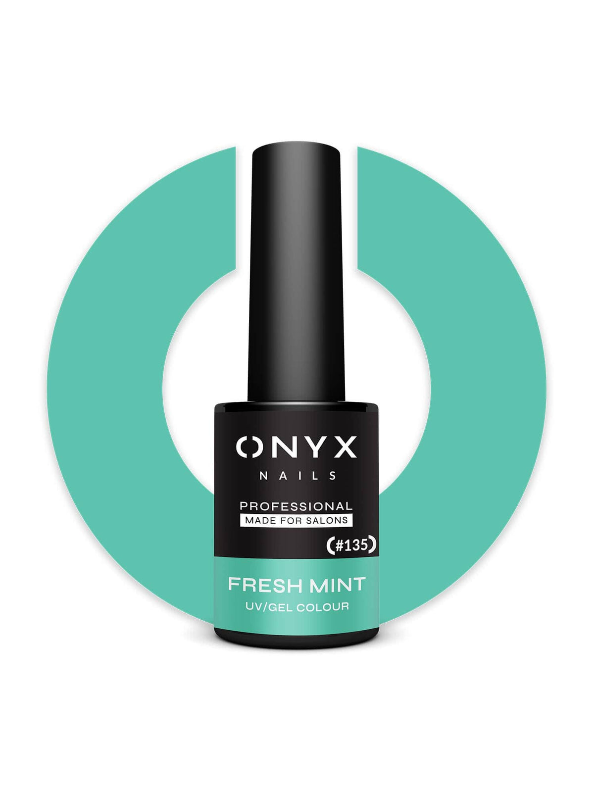 Onyx Nails Гель-лак 135 Fresh Mint 7 мл