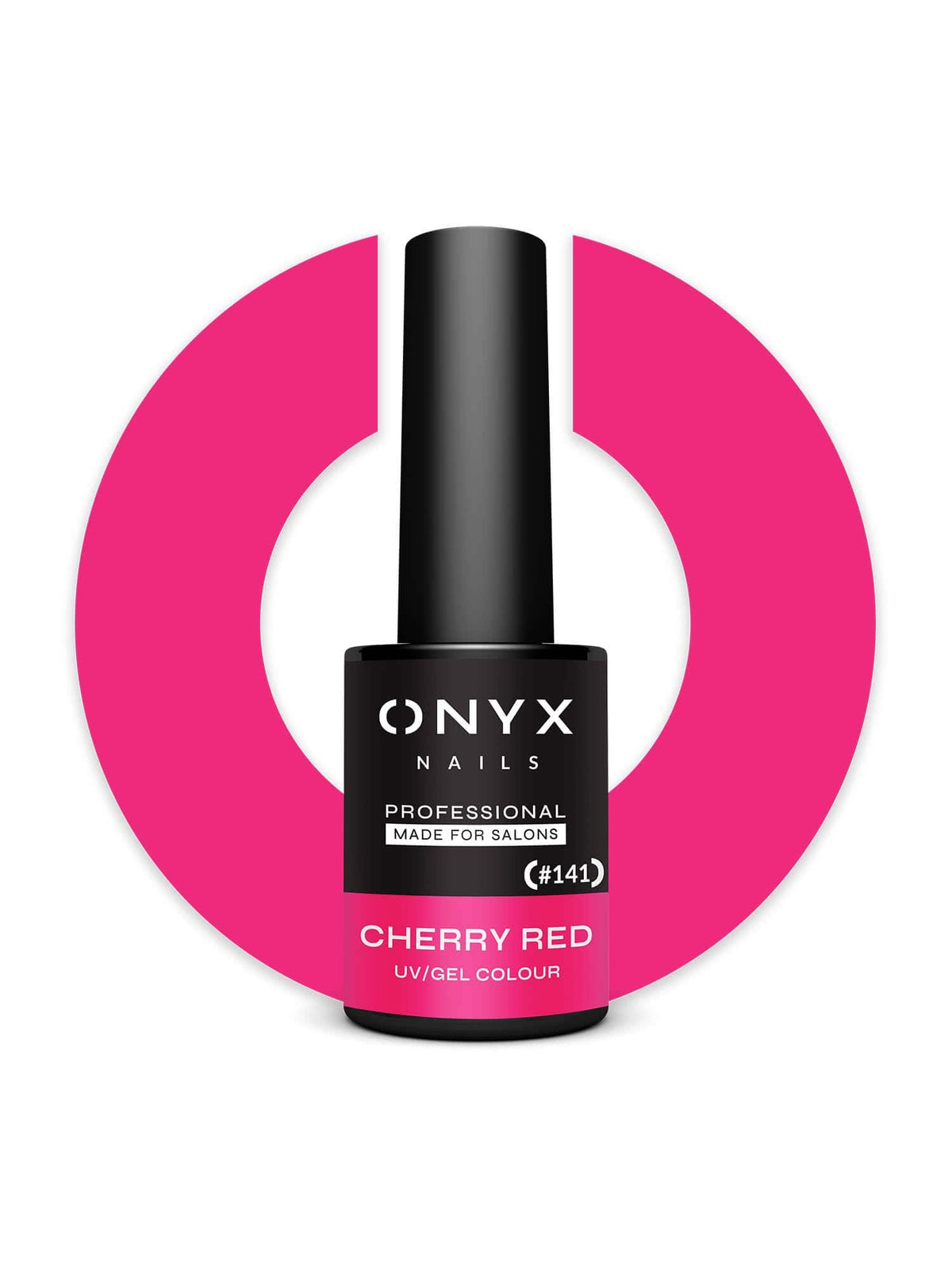 Onyx Nails Гель-лак 141 Cherry Red 7 мл