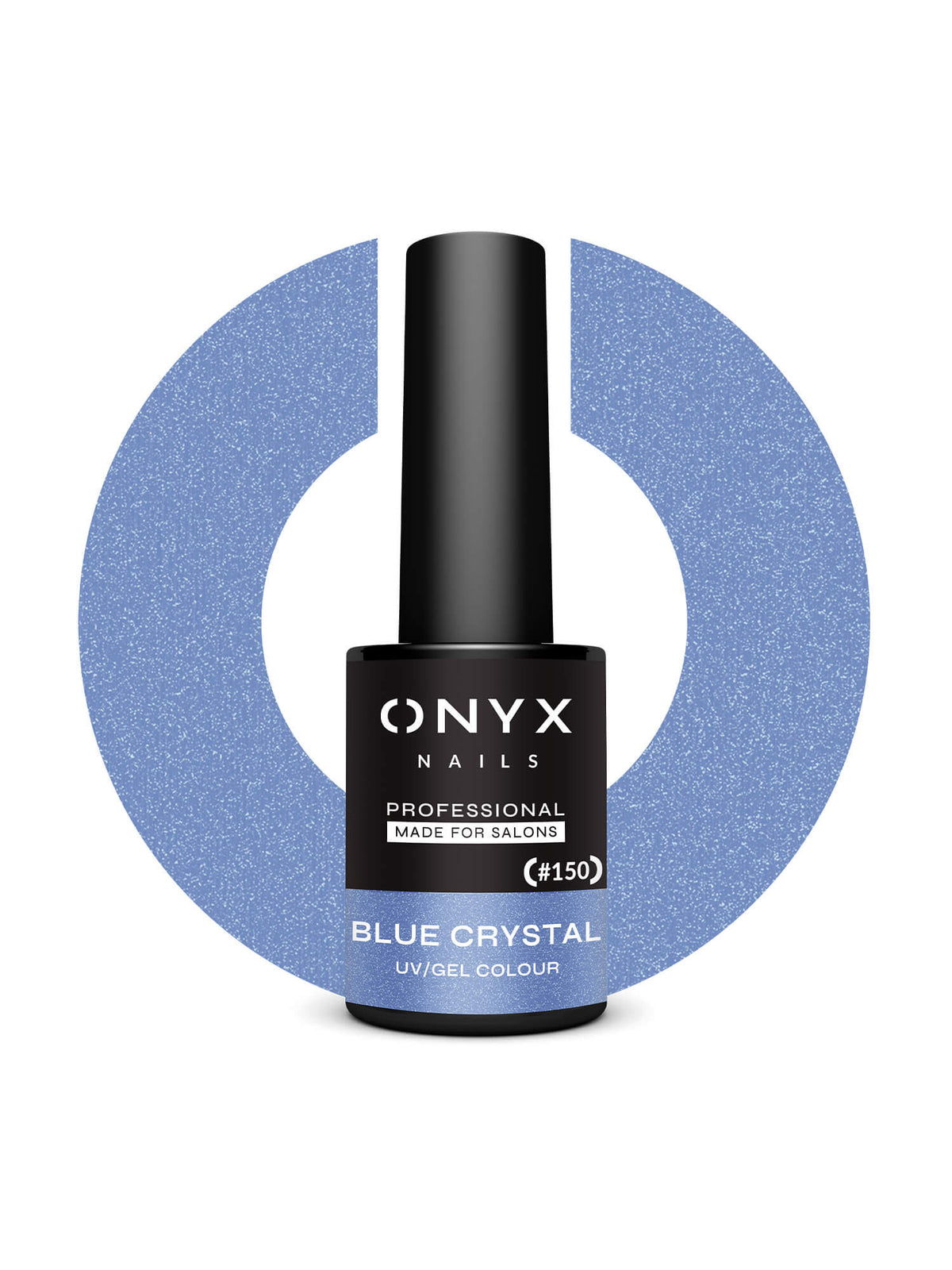 Onyx Nails Гель-лак 150 Blue Crystal 7 мл