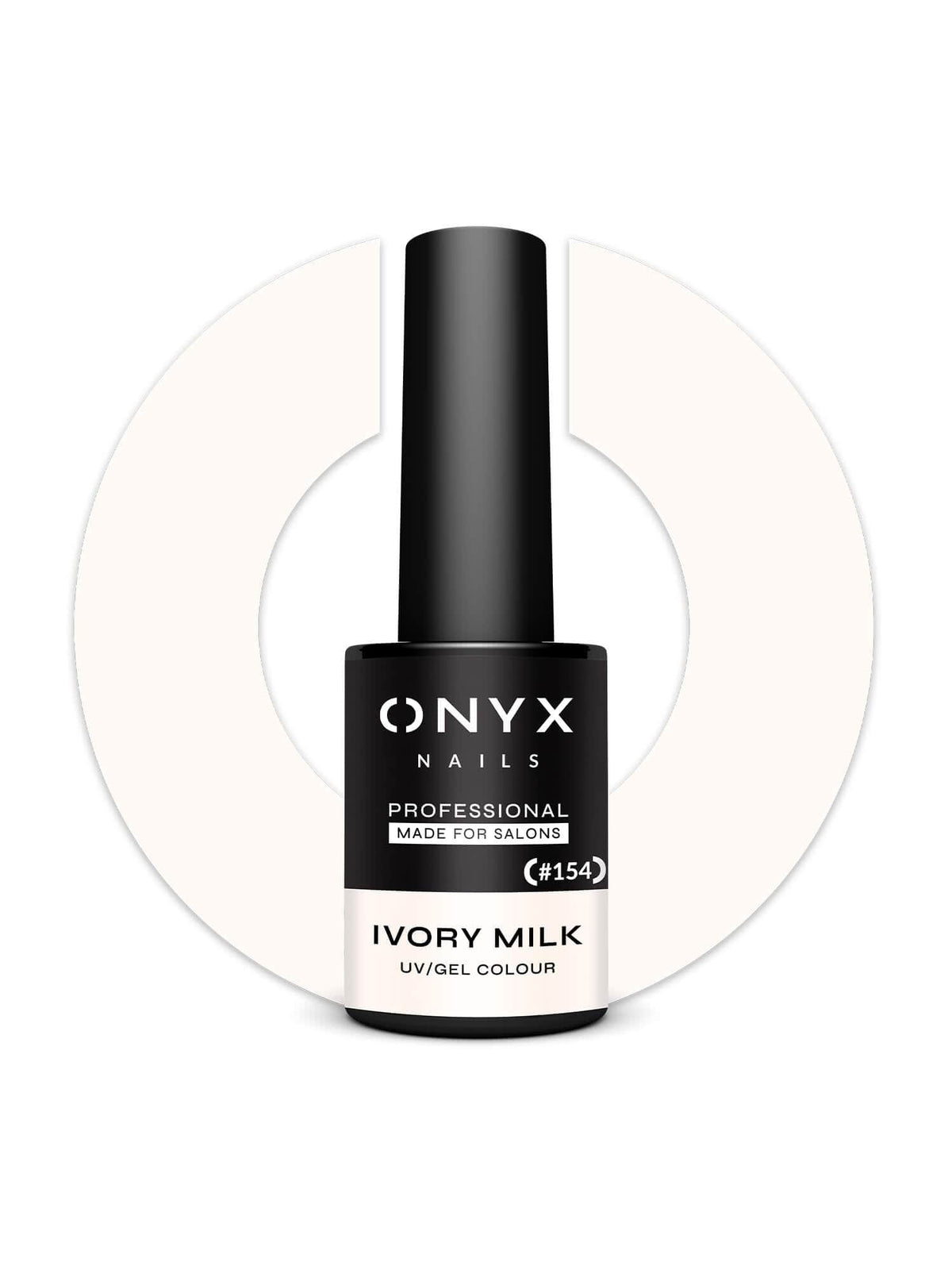 Onyx Nails Гель-лак 154 Ivory Milk 7 мл
