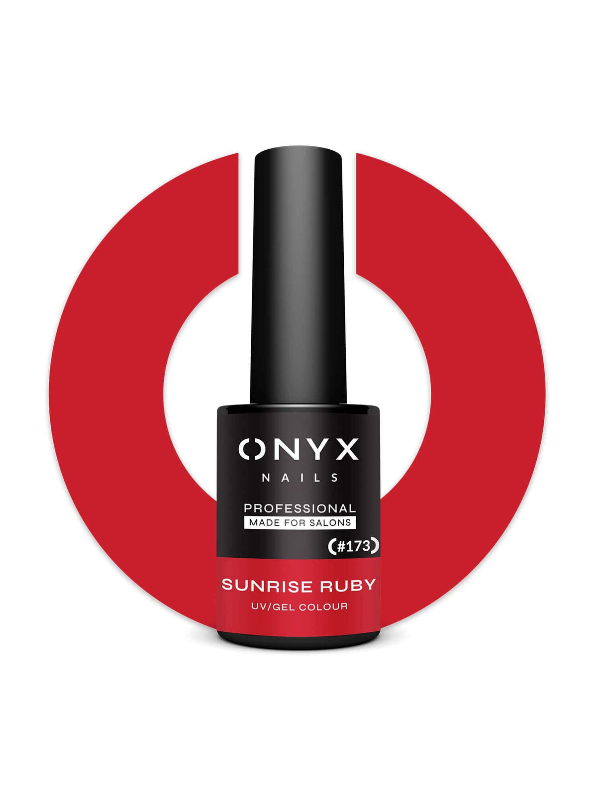 Onyx Nails Gel Polish 173 Sunrise Ruby 7ml