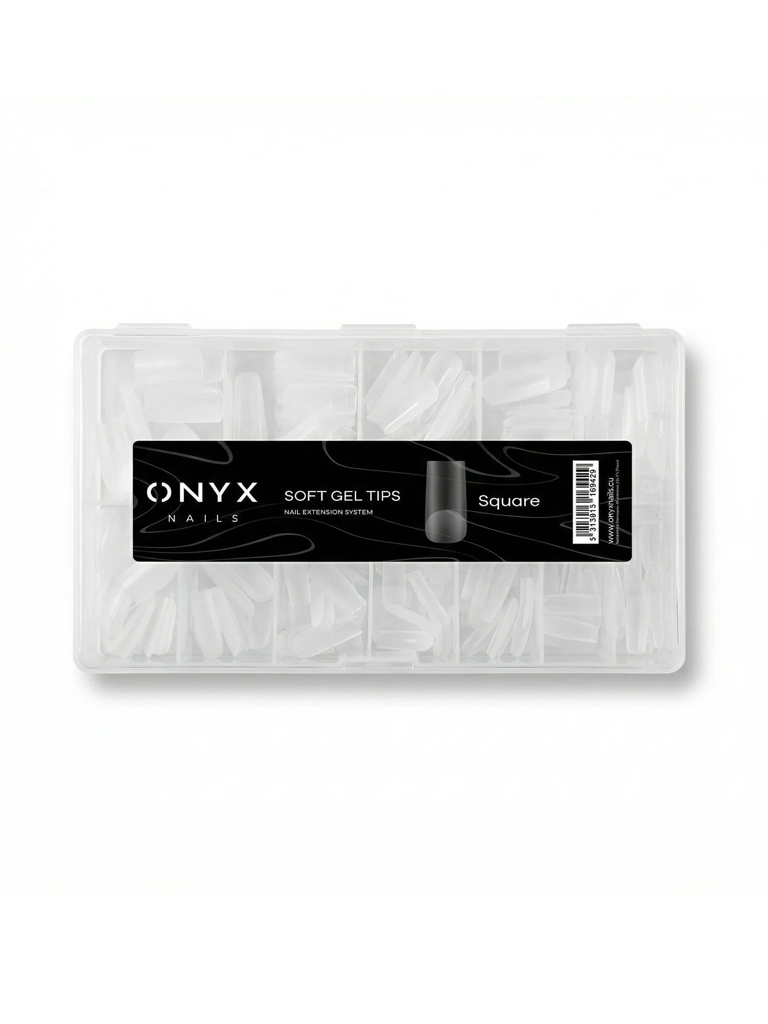 Soft Gel Tips - Square 500τμχ